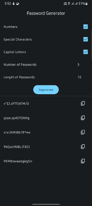 Password Generator Screenshot 1