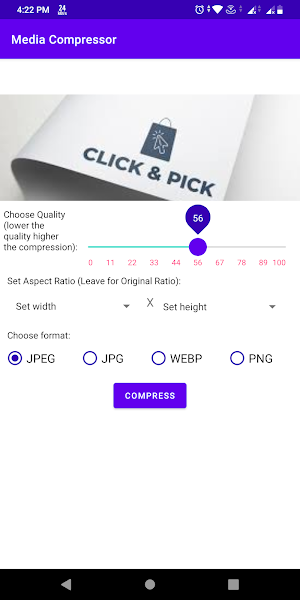 Media Compressor Screenshot 1