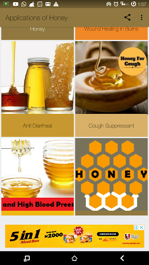Applications Of Honey Screenshot 1