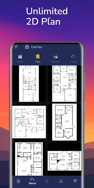 Civil Hut – Duplex Home Design Screenshot 3