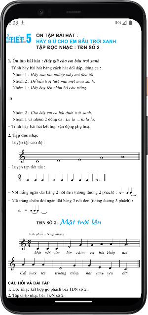 Âm nhạc Lớp5 Screenshot 1