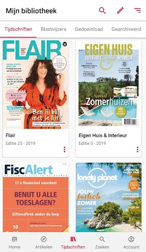 Tijdschrift.nl Screenshot 1