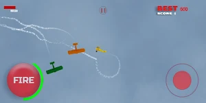 Yellow Airplane: Air Combat Screenshot 2