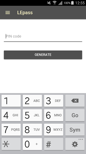 LEpass Screenshot 1