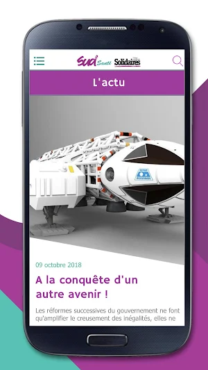 SUD Santé AP-HP Screenshot 2