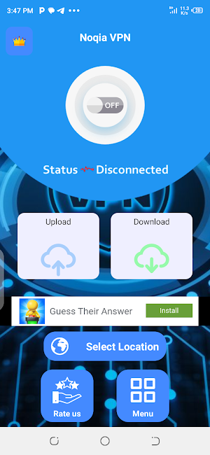 Noqia VPN Screenshot 0