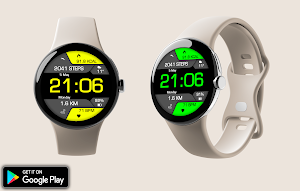 Digital Fnx356 Watch Face Screenshot 2