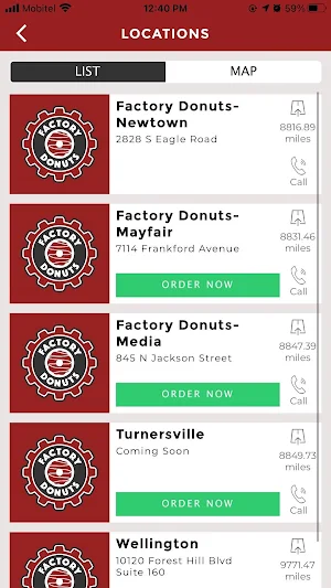 Factory Donuts Official Screenshot 1