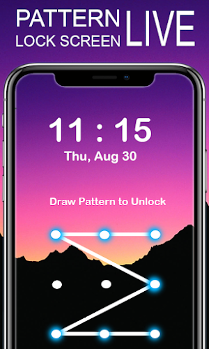 Pattern Lock Screen Screenshot 2