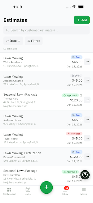 Turf Pro Logic Screenshot 2