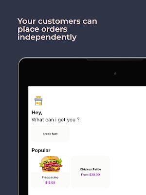 Curi Self-Service Kiosk Screenshot 2