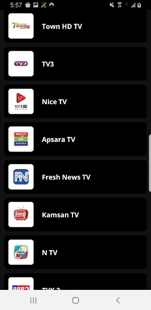 Khmer TV - ទូរទស្សន៍ Screenshot 1