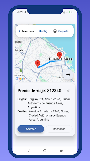 MiTraslado Pasajero Screenshot 2