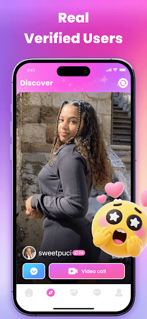 Allure: 1v1 Live Video Chat Screenshot 1