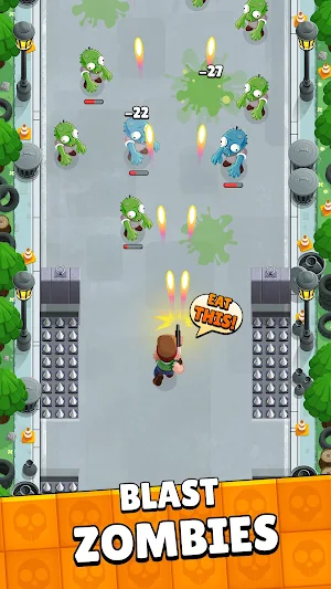 Zombie Blasters: Shooter RPG Screenshot 1