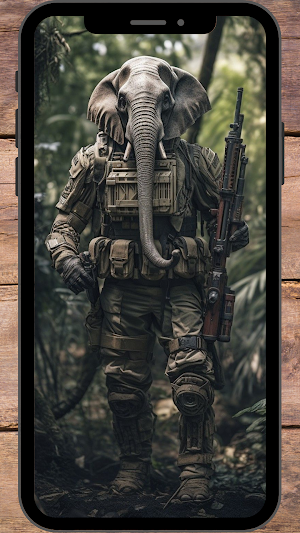Animal Forces Wallpaper Screenshot 2