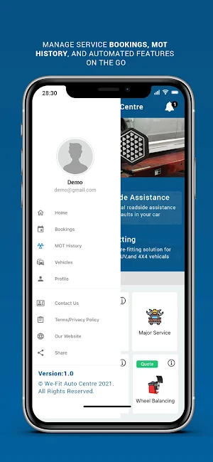 We-Fit Auto Centre Tyres Screenshot 1