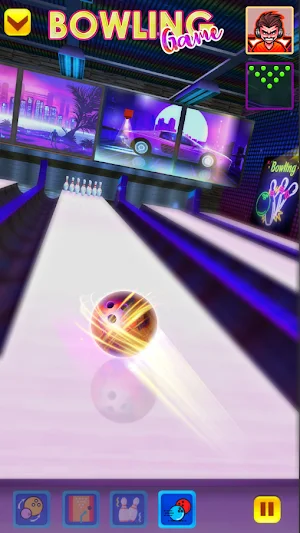 3D bowling Game Screenshot 0