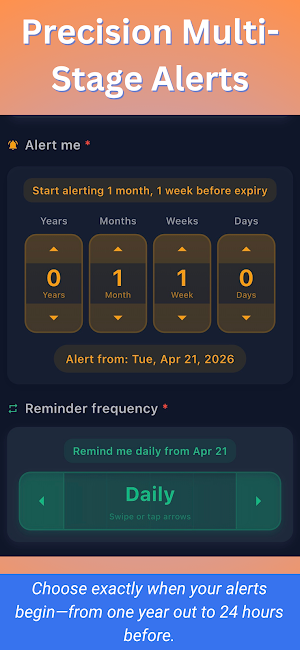 DateTracker: Smart Reminders Screenshot 2