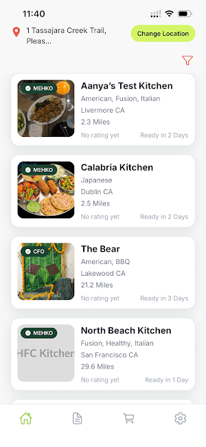 Home Food Central (HFC) Screenshot 3
