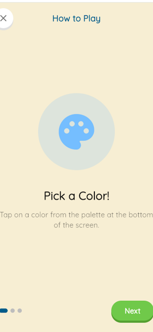Tap to Fill Coloring Kids Game Screenshot 0