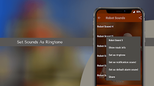 Robot Sounds - Robot Voice Ringtone Screenshot 3