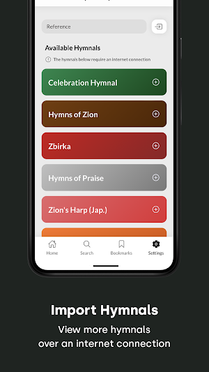 ACC Hymns Screenshot 2