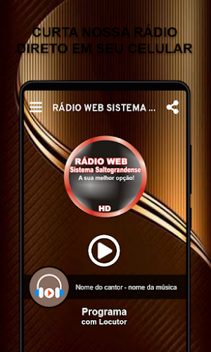 RÁDIO WEB SISTEMA SALTOGRANDENSE Screenshot 0