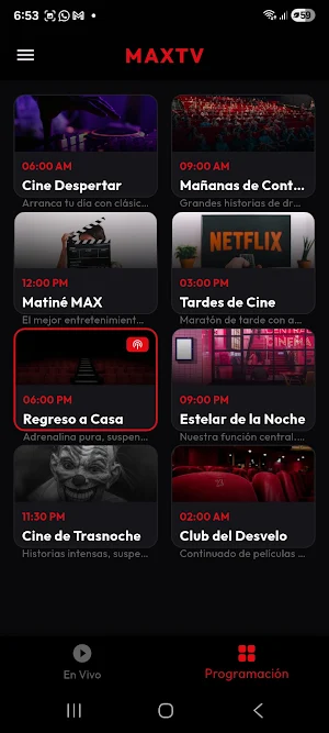 Canal Maxtv Screenshot 1