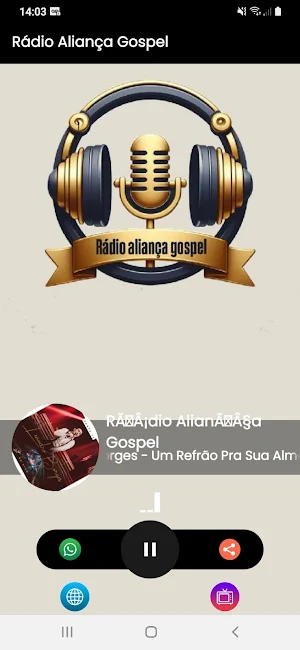 Rádio Aliança Gospel Screenshot 1