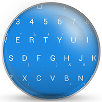 Keyboard Theme Flat Azure