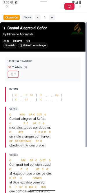 Himnario Adventista - SDA Screenshot 2