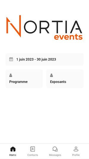 Nortia Events Screenshot 2
