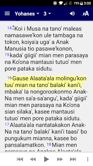 Alkitab Balantak Screenshot 1