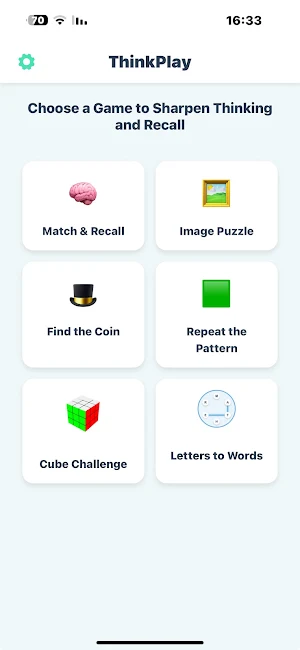 ThinkPlay Brain Training Games Screenshot 0