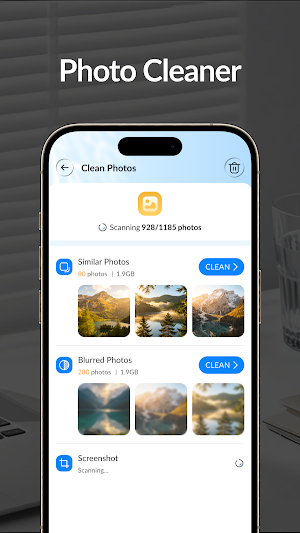 Space Cleaner & Home Screen Screenshot 3