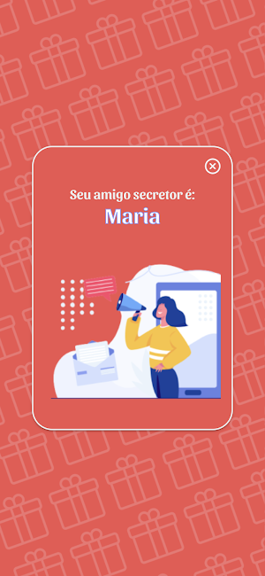 Amigos Secretos: Sorteio Screenshot 2