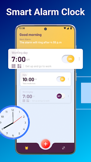 Loud Alarm Clock - Math Alarm Screenshot 0