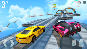 Mega Ramp Race - Extreme Car Racing New Games 2020 Screenshot 1