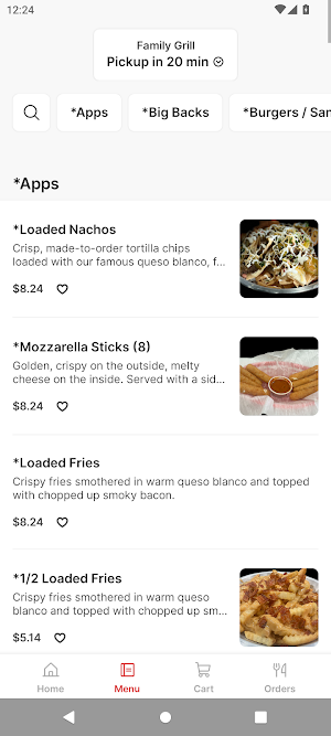 Family Grill Screenshot 1