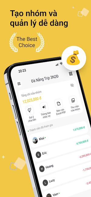 Chia Tiền Nhóm - Trip & Fun Screenshot 0