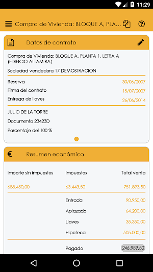 Espacio Cliente Screenshot 2