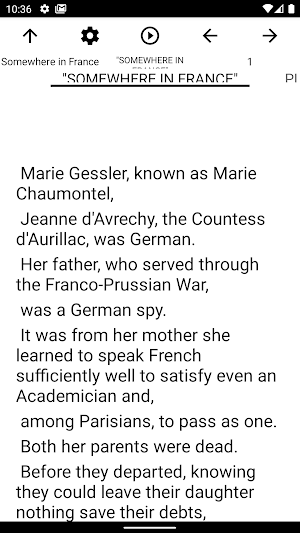 Book, Somewhere in France Screenshot 1