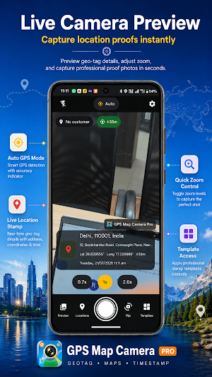 GPS Map Camera Pro Screenshot 2