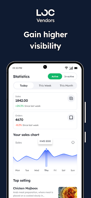 Locals Vendor Screenshot 1