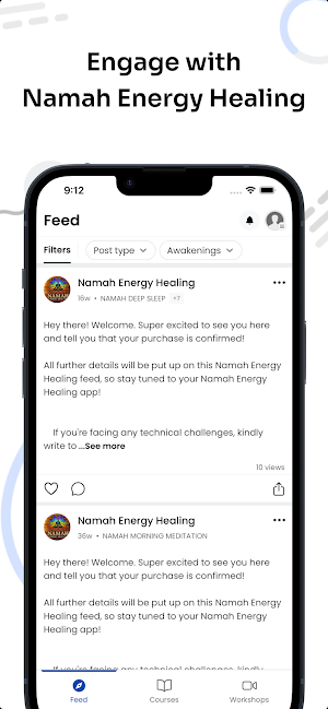 NAMAH ENERGY HEALING Screenshot 1
