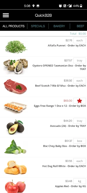 QuickB2B Wholesale Screenshot 2