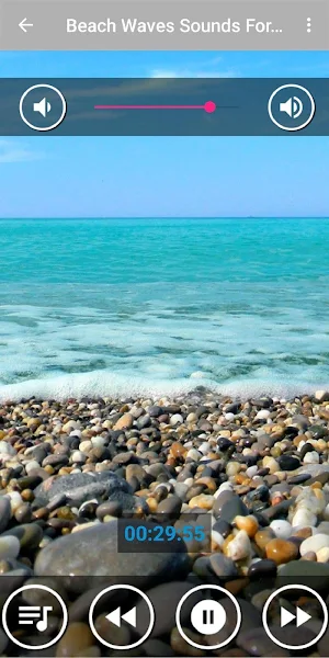 Relaxing Beach Waves Music : Deep Sleep Music Screenshot 0