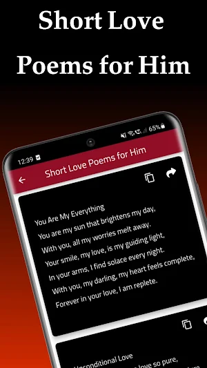 Love poems for him Screenshot 3