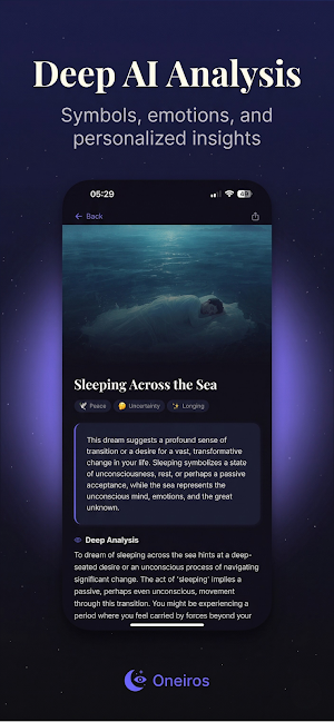 Dreams: AI Dream Interpreter Screenshot 1